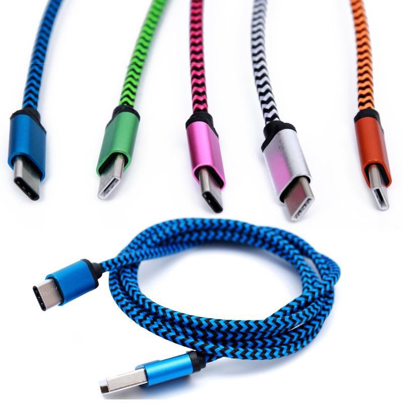 trampa Al por menor medio Cable USB 3.1 Tipo C a USB 3.0 en Nylon para Celulares y Tablet Blanco